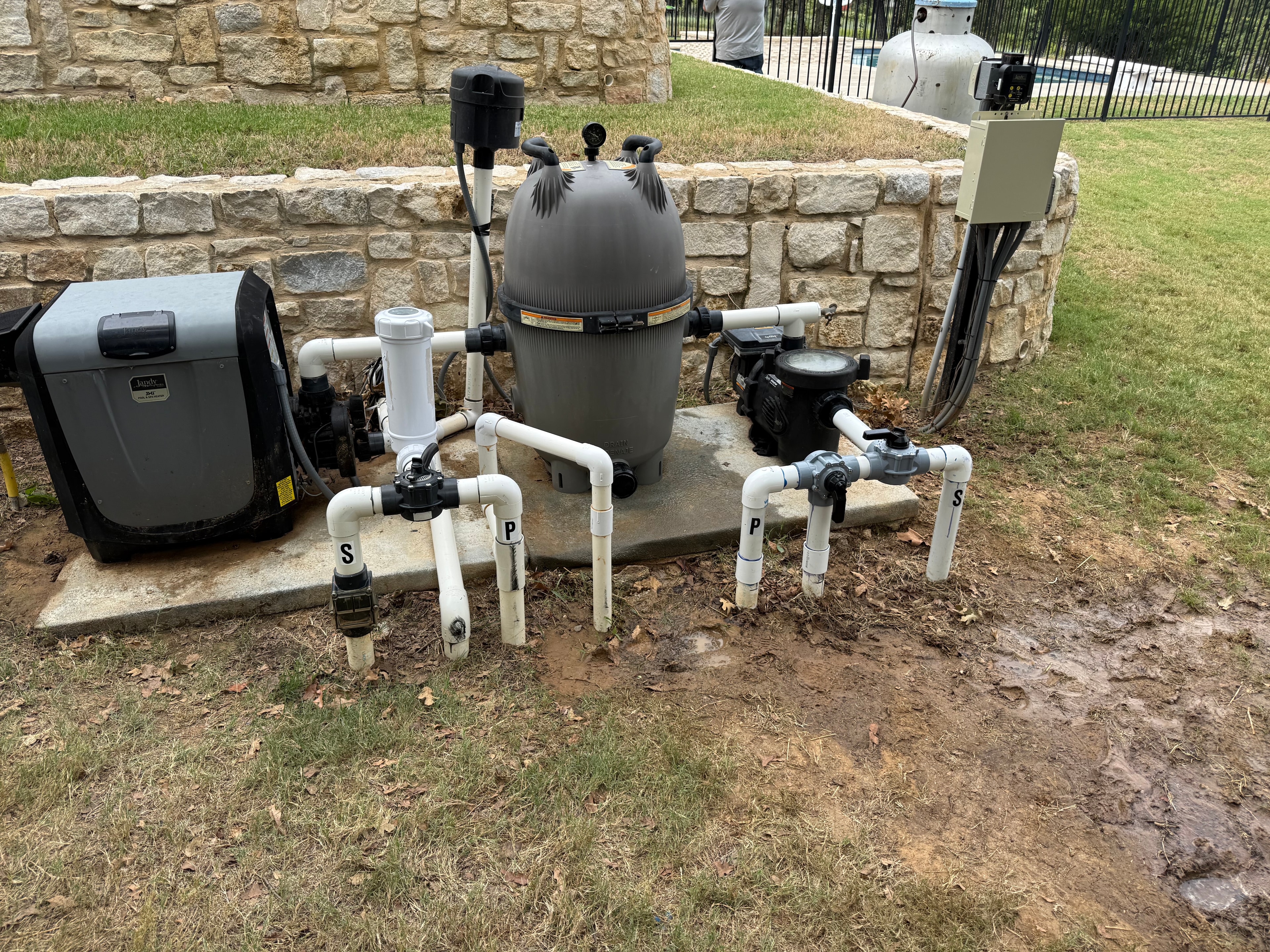 Pool pump and filter system